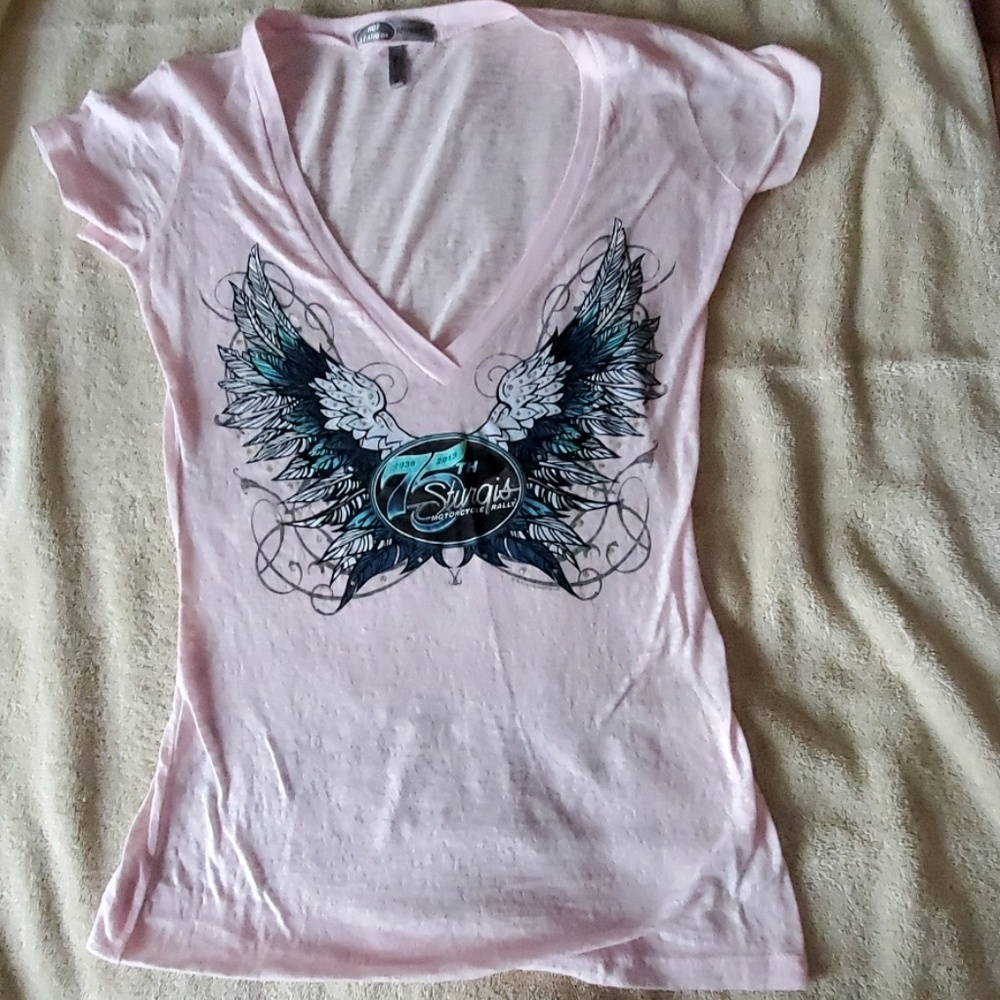 STURGIS HARLEY DAVIDSON LADIES TOP SIZE MED